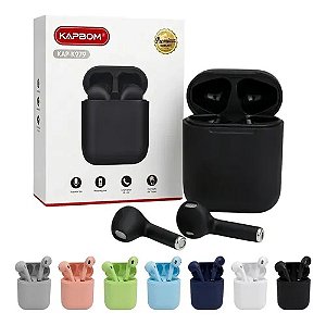FONE DE OUVIDO BLUETOOTH KAPBOM COLORIDO
