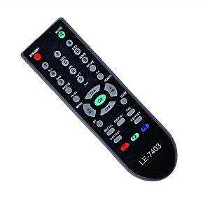 CONTROLE PARA TV TELA PLANA PHILCO PRETO