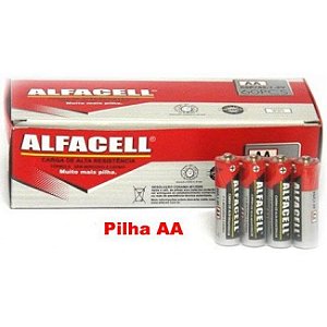 PILHA ALFACELL AA CX COM 60 UN