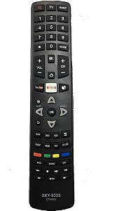 CONTROLE PARA TV LCD SMART TOSHIBA YOUTUBE E NETFLIX CT-8505 MOD. 8023