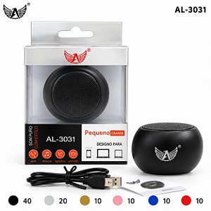 CAIXA DE SOM BLUETOOTH PEQUENA MINI SPEAKER AL-3031