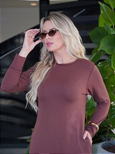 Vestido Esther Manga Longa