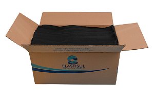 Elástico 40mm FORTE PRETO Caixa com 650 Metros