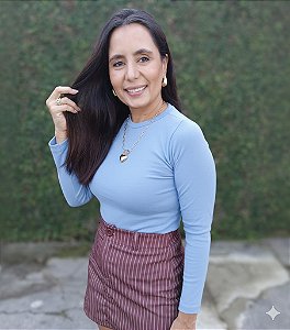 Blusa Manga Longa Basica