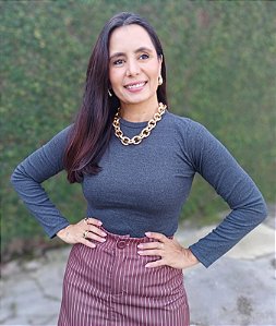 Blusa Manga Longa Basica