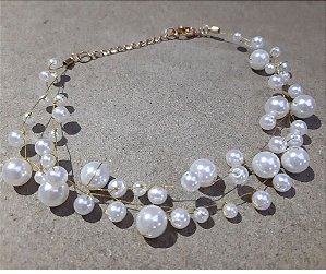 Colar MARLUSA / Pérolas