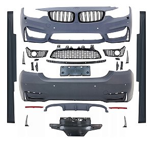 KIT TRANSFORMAÇÃO BMW F82 M4 P/ SERIE 4 F32 2014 A 2020 / INSTALADO