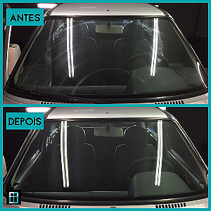 SERV POLIMENTO PARABRISA C/ DESCONTAMINAÇAO E VITRIFICAÇAO