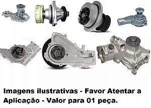 BOMBA AGUA / UB0630 / A PARTIR DE 72,00 / GOL EA111 / Mi AT 1.08V 97>/PARATI/KOMBI 1.4 8V 06>/FOX/GOLF 1.6 95a98/POLO/CROSSFOX/SAVEIRO/VOYAGE