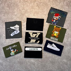 CAMISETAS IMPORTADAS TSHIRTS COTTON GENUINO EGIPCIO COM ELASTANO