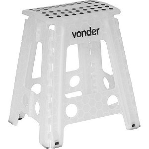 BANQUETA PLASTICA DOBRAVEL / VONDER / A PARTIR DE 70,00 NO COMBO