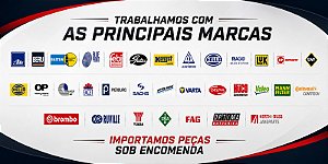 01 CAPO + 04 PARALAMAS + 01 PARACHOQUE DIANT + 01 PARACHOQUE TRAS trocado e pintado + 04 PARABARROS