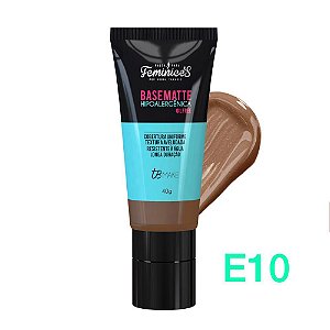 Base Matte Hipoalergica - Pausa Para Feminices - Bruna Tavares - Linha E