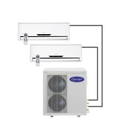Ar Condicionado Bi Split 2x9000 BTU/s Quente/Frio 220V Carrier 42LMQA009515LC