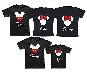 camisetas familiares disney