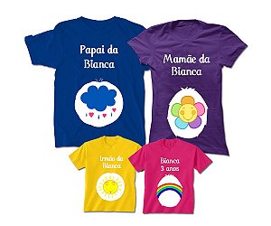 Kit Família Ursinhos Carinhosos