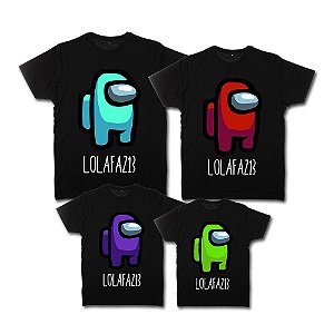 Kit Família Among Us Personalizado