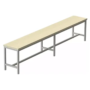 Banco Para Refeitório 4 Lugares - 2,60 X 0,30 I MDP 25mm Melamínico