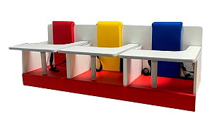 Bancada de Alimentação Baby com 03 Lugares