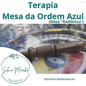 Terapia Mesa da Ordem Azul (Mesa "Radiônica" Quântica) À DISTÂNCIA