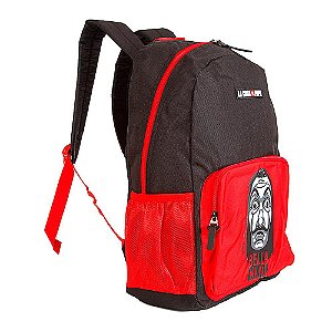 Mochila Juvenil La Casa de Papel Vermelha de Costa