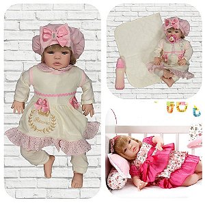 Boneca Bebe Reborn Morena Menina Barata Realista - Cegonha Reborn Dolls - Boneca  Reborn - Magazine Luiza