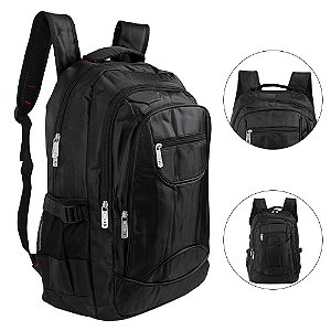 Mochila Executiva Multifuncional P Notebook Resistente Preta