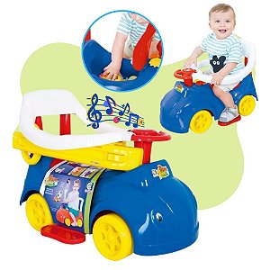 Carrinho Andador com Cores Sortidas da Play Time - Cotiplás