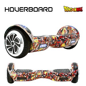 Skate Eletrico 6,5 Dragon Ball Z VR Hoverboard Smart Balance