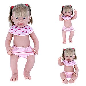 Brinquedo Infantil Boneca Amora Bambola Ref. 614