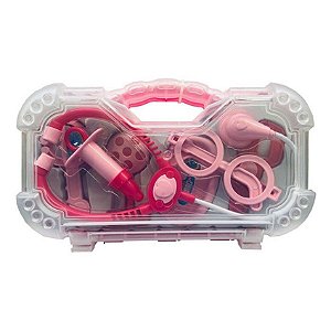 Kit 2 Celular Jogo Infantil + Brinquedo Médico Estetoscópio em