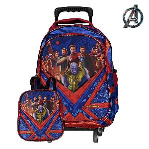 Mochila Infantil Marvel Avengers Infinity War C Rodinhas