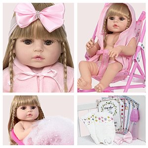 Boneca Bebê Reborn Realista Menino Recém Nascido Pagão Azul - ShopJJ -  Brinquedos, Bebe Reborn e Utilidades