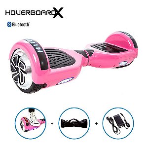 Hoverboard Skate Elétrico Flash 6,5 Polegadas com Bluetooth