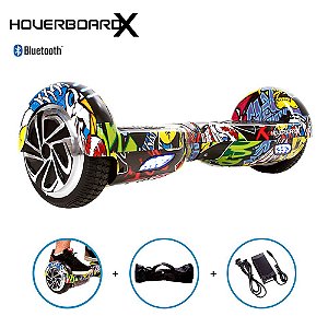 Hoverboard Elétrico 6,5 Polegadas Hip Hop Bluetooth Led