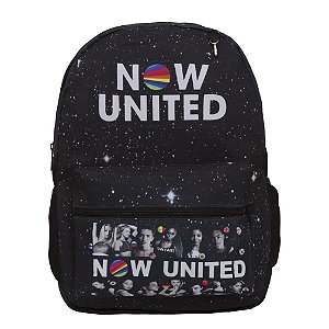 Mochila Infantil Feminina Now United Juvenil Tam G Costa