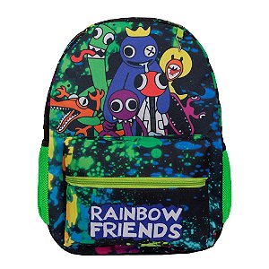 Mochila Infantil Escolar Masculina Rainbow Friends Juvenil
