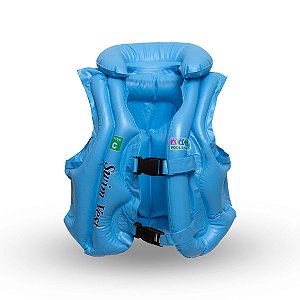 Colete Inflável Infantil Masculino Criança Piscina Tam P