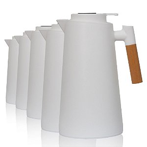 Kit 5 Garrafa Térmica 1l Com Termômetro Digital Isotérmica