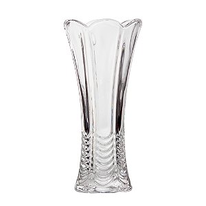 Vaso De Vidro Decorativo 19cm Quality House Transparente