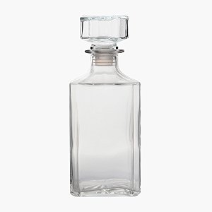 Licoreira De Vidro 950ml Transparente Luxo Quality House