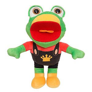 Fantoche Pelúcia Sapo Jorge Luccas Neto 2276 Baby Brink