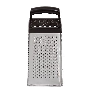 Ralador Manual 4 Faces Inox Cabo Plástico Queijos Legumes