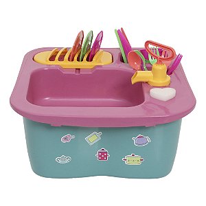 Brinquedo Pia De Cozinha Infantil Acqua Brink 8000 Homeplay
