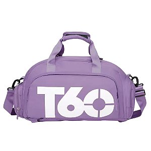Mochila Mala T60 Esportiva Transversal Viagem Cor Lilás