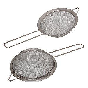 Peneira Inox Para Cozinha 14cm Resistente Quality House