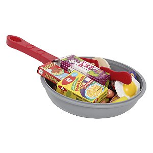 Frigideira Cozinha Divertida Gourmet Infantil Brinquedo