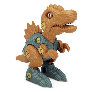 Maleta Jurassic Paki 1 Dino Montar E Desmontar Brinquedo