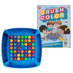 Jogo Tabuleiro Crush Color Bolinhas Coloridas 4042 Pakitoys