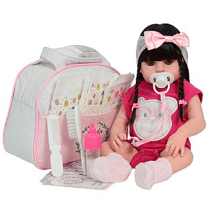 Boneca Reborn Realista Corpo 100% Vinil Siliconado Linda